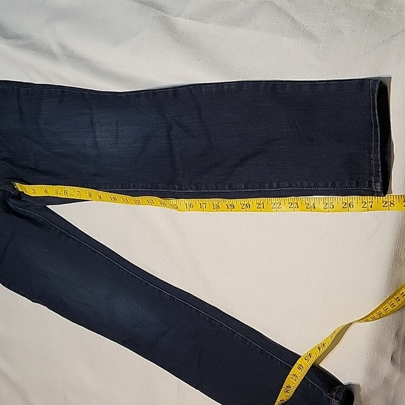 J Brand Storm dark was mid rise skinny jeans size 26 - Picture 4 of 8